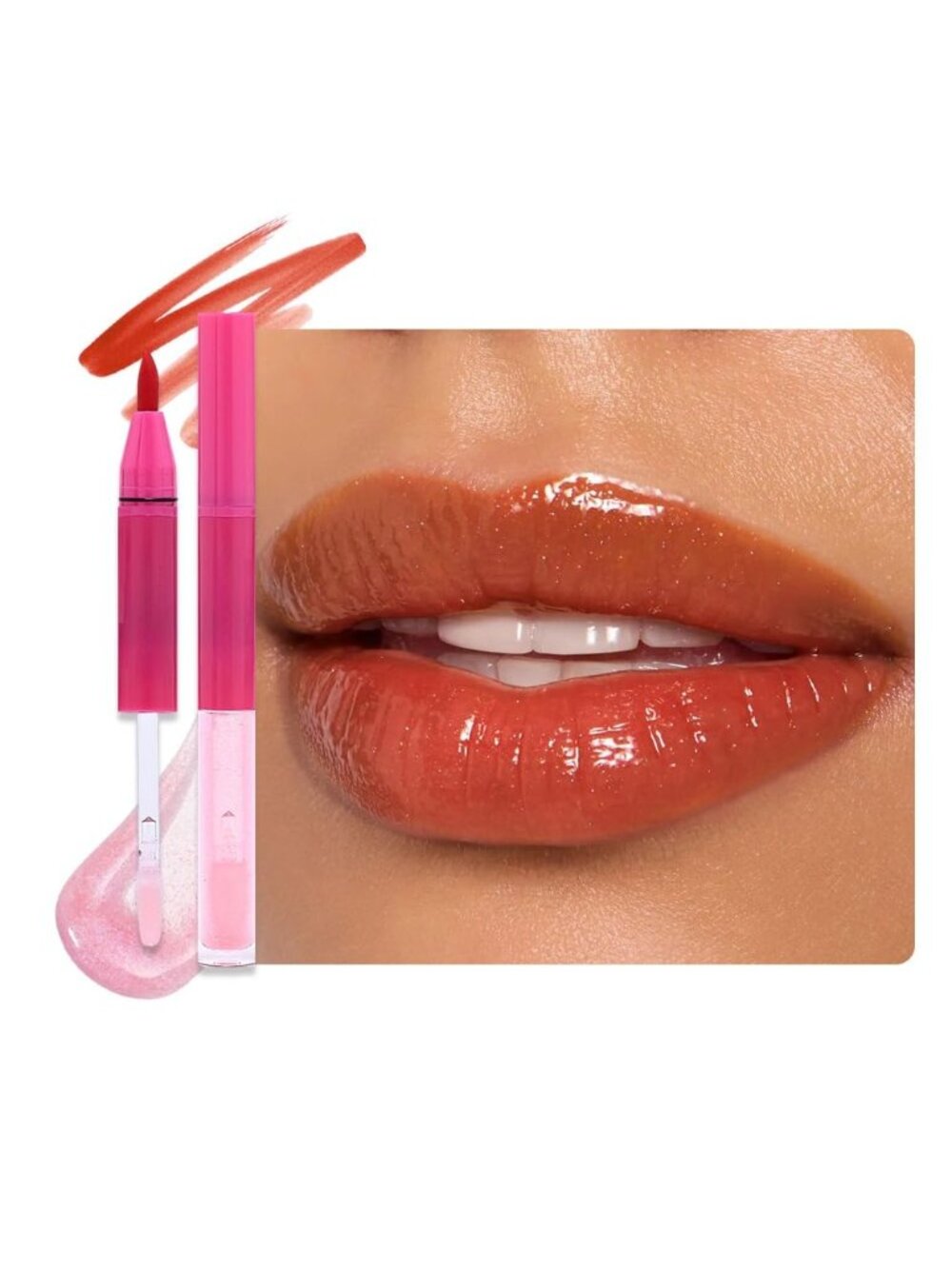 Women's 1Pcs-H03 Maple Red Long Lasting Waterproof Velvet Matte Stick Lipstick